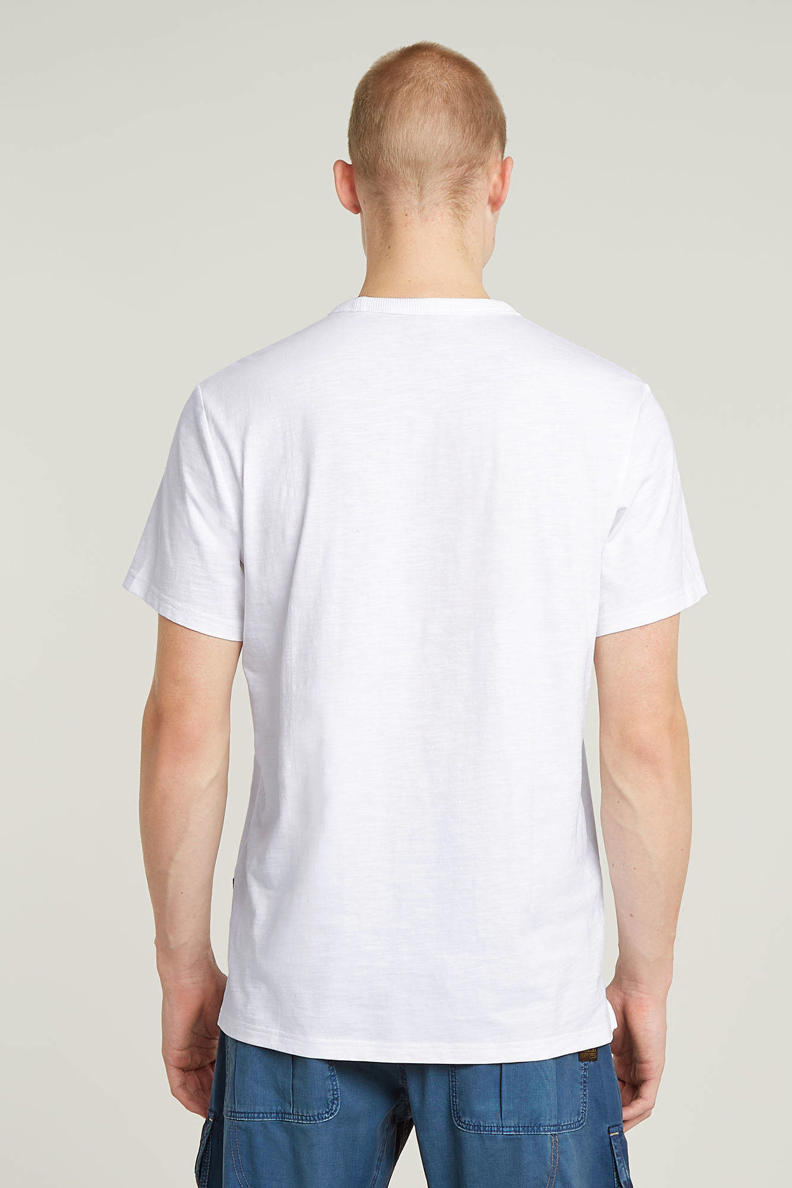 G-Star Raw T-shirt D21314-4107-6484 Nero Regular Fit - Moda