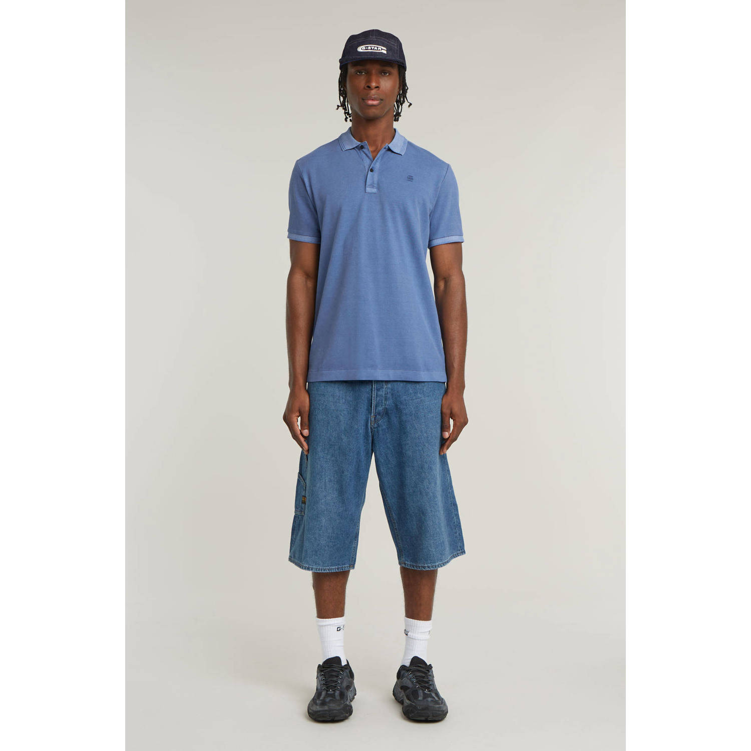 G-STAR polo DUNDA blauw