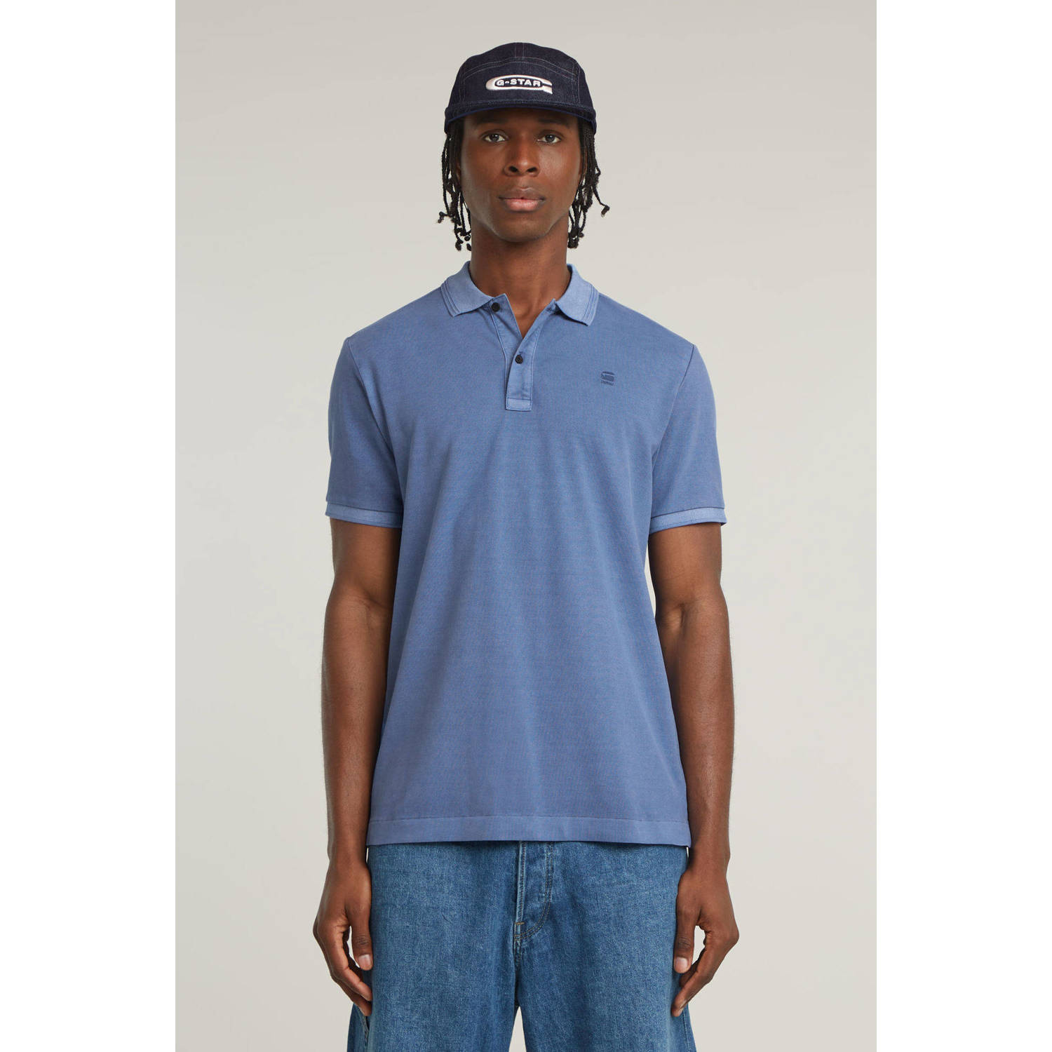 G-STAR polo DUNDA blauw