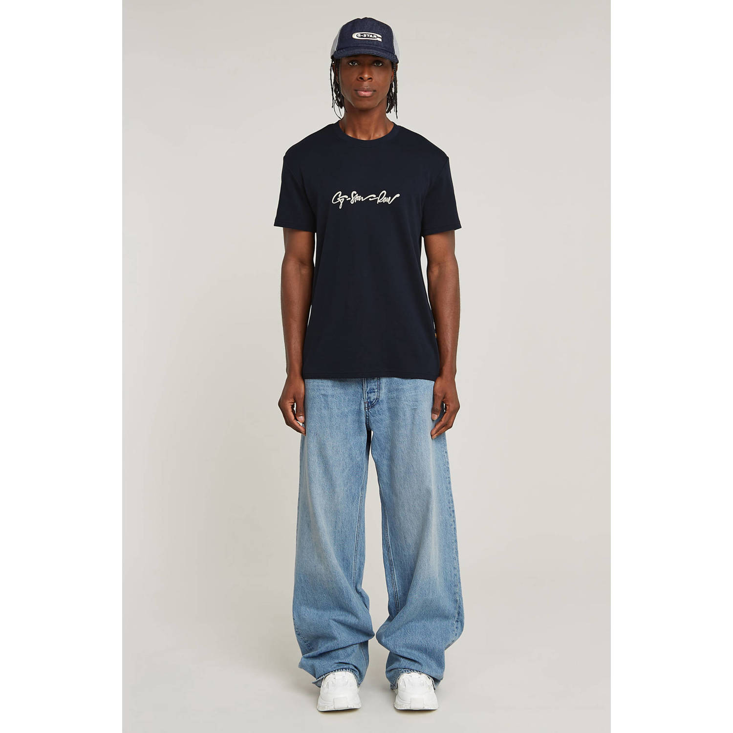 G-STAR T-shirt donkerblauw