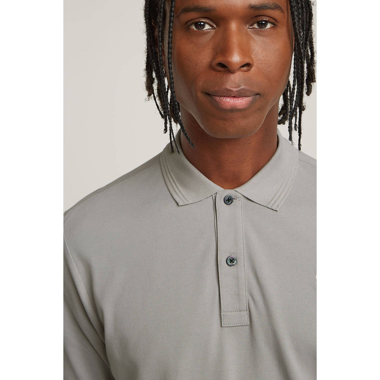 G-STAR slim polo DUNDA grijs