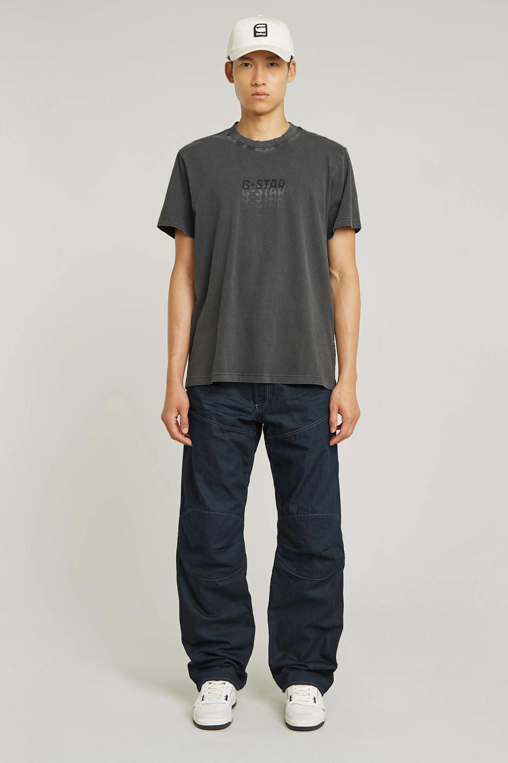 G-STAR T-shirt antraciet