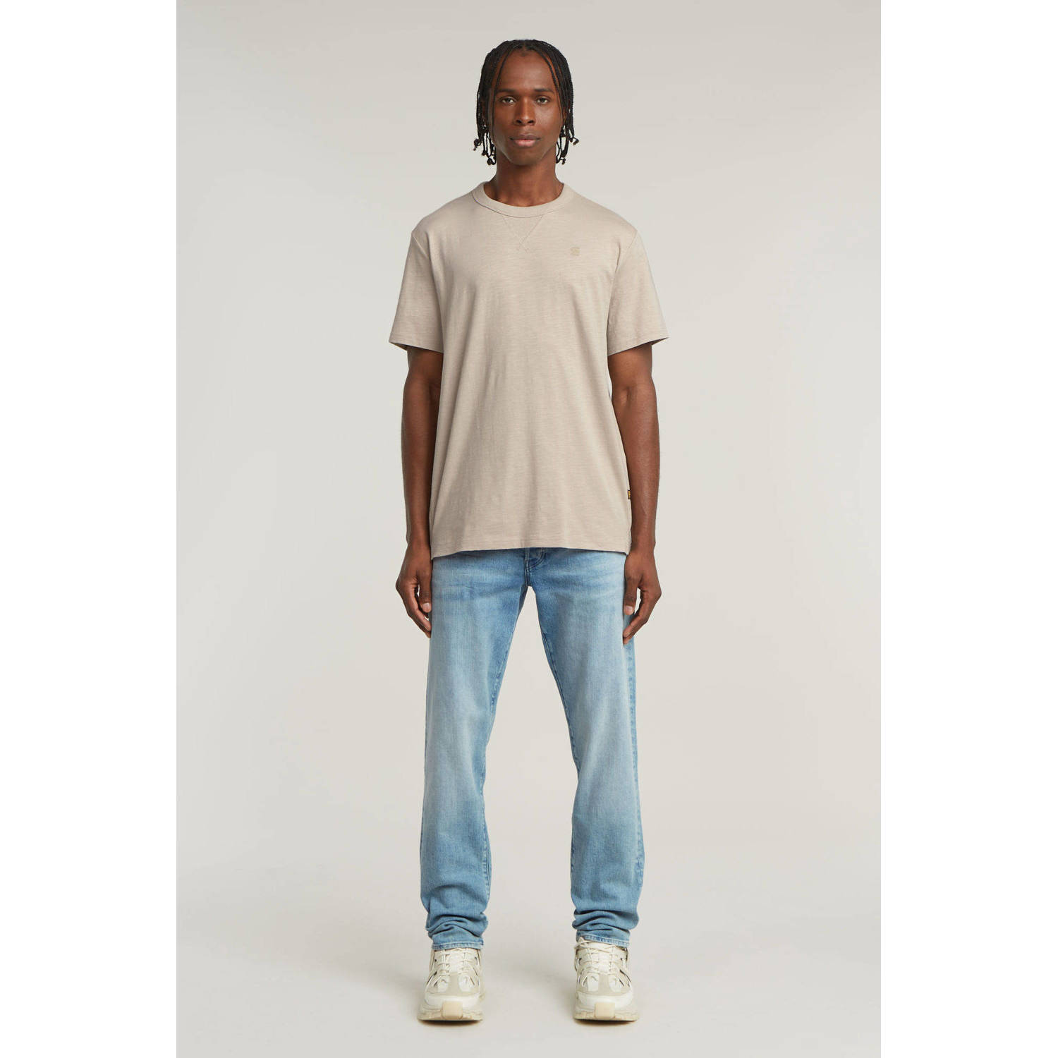 G-STAR regular fit T-shirt Nifous beige