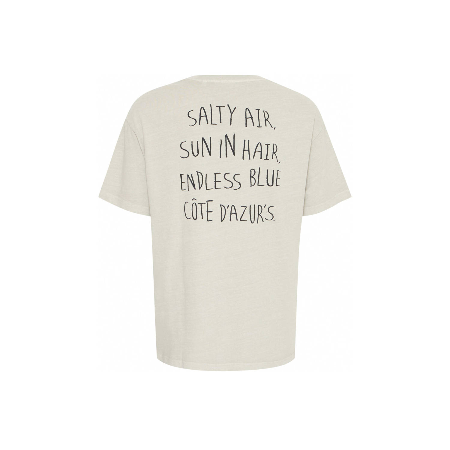 Solid T-shirt ecru