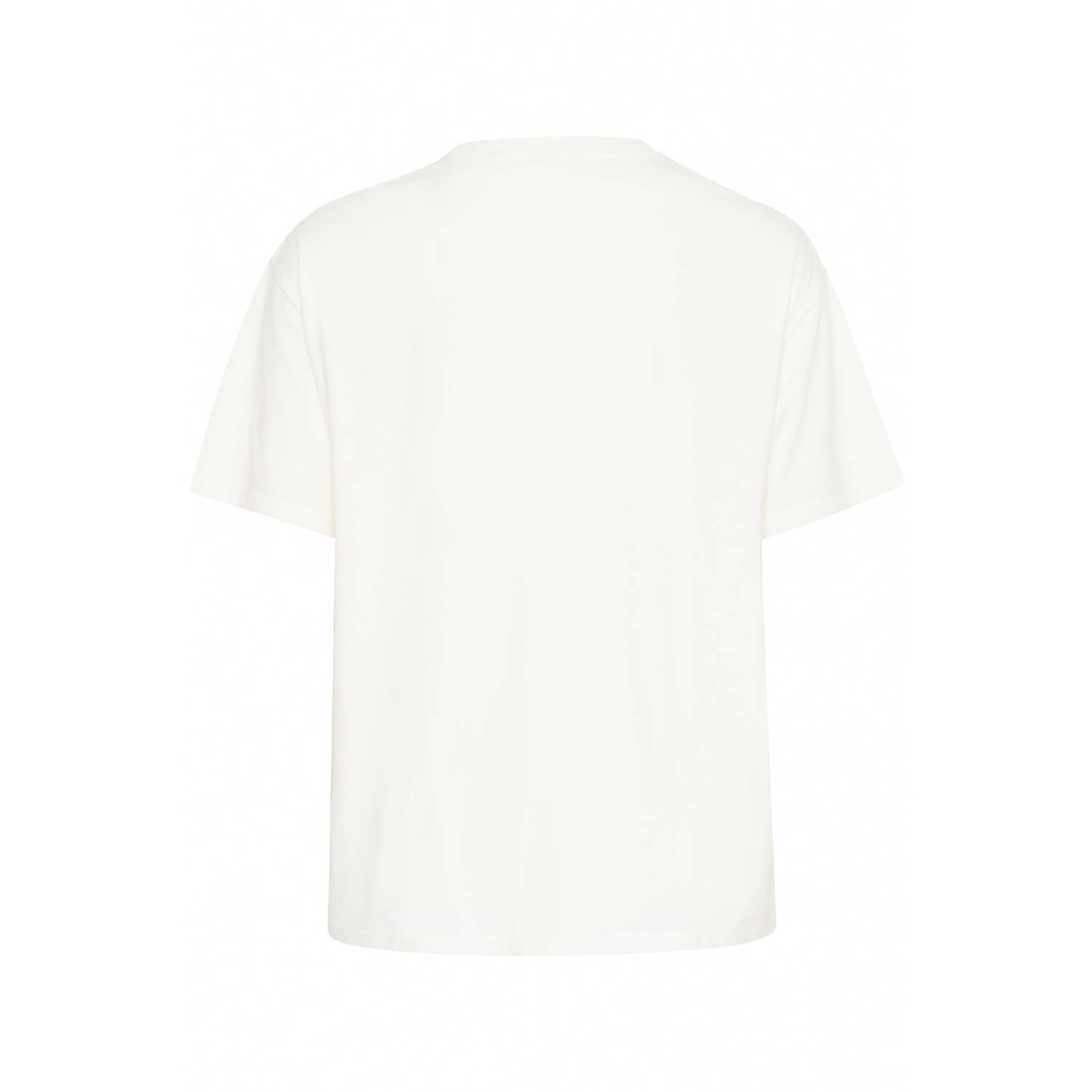 Solid T-shirt ecru