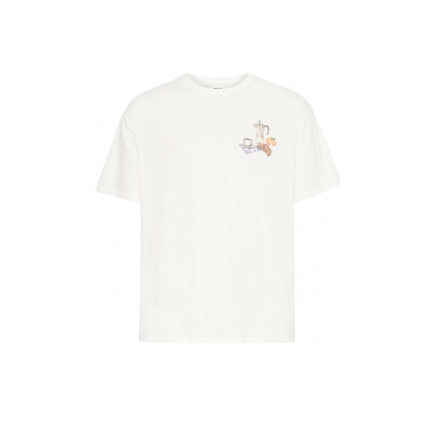 Solid T-shirt ecru