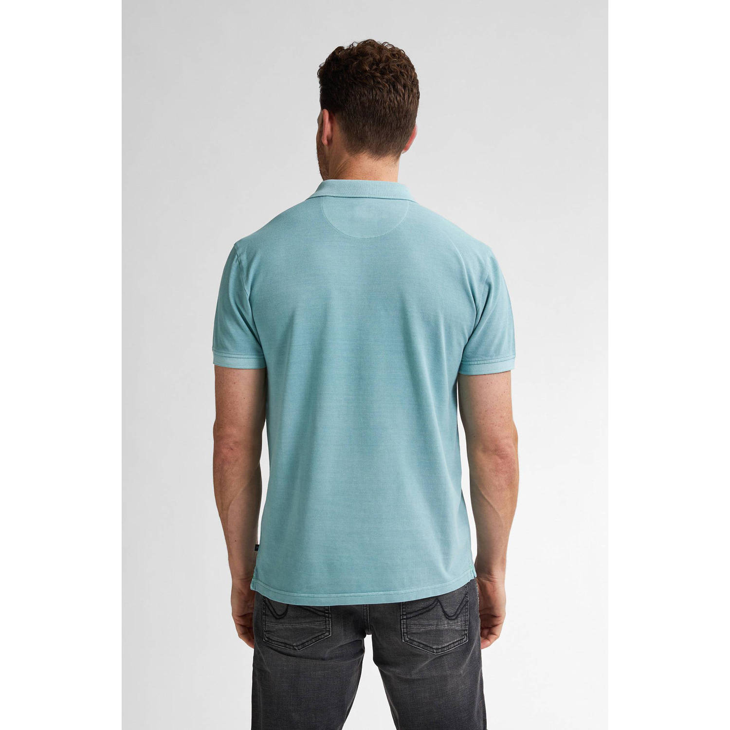 Petrol Industries regular polo turquoise