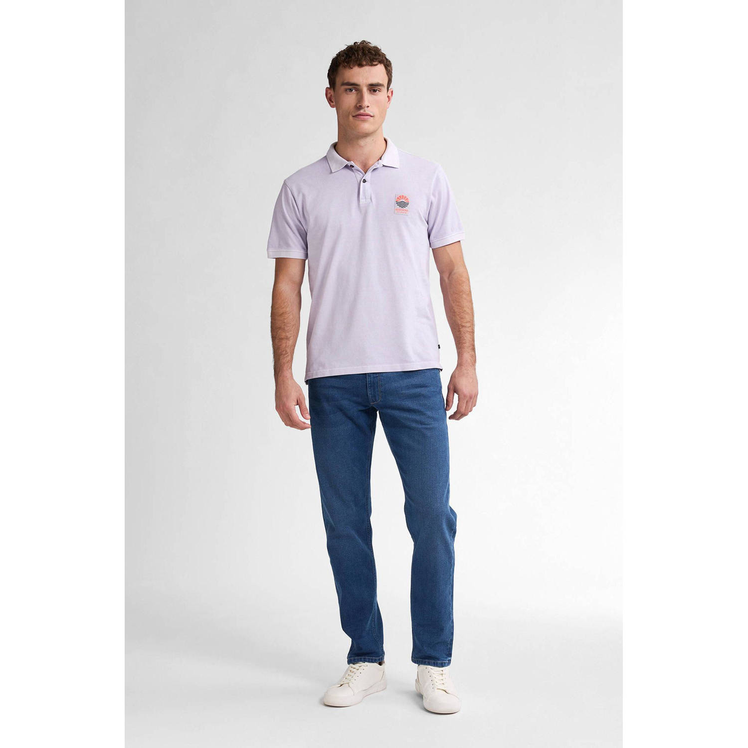 Petrol Industries regular polo lila