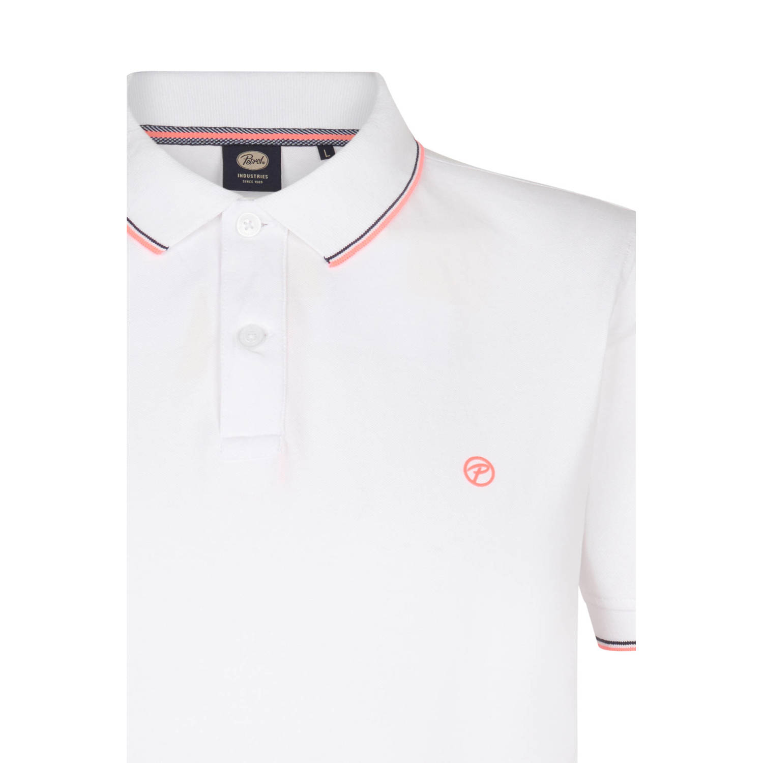 Petrol Industries regular polo wit