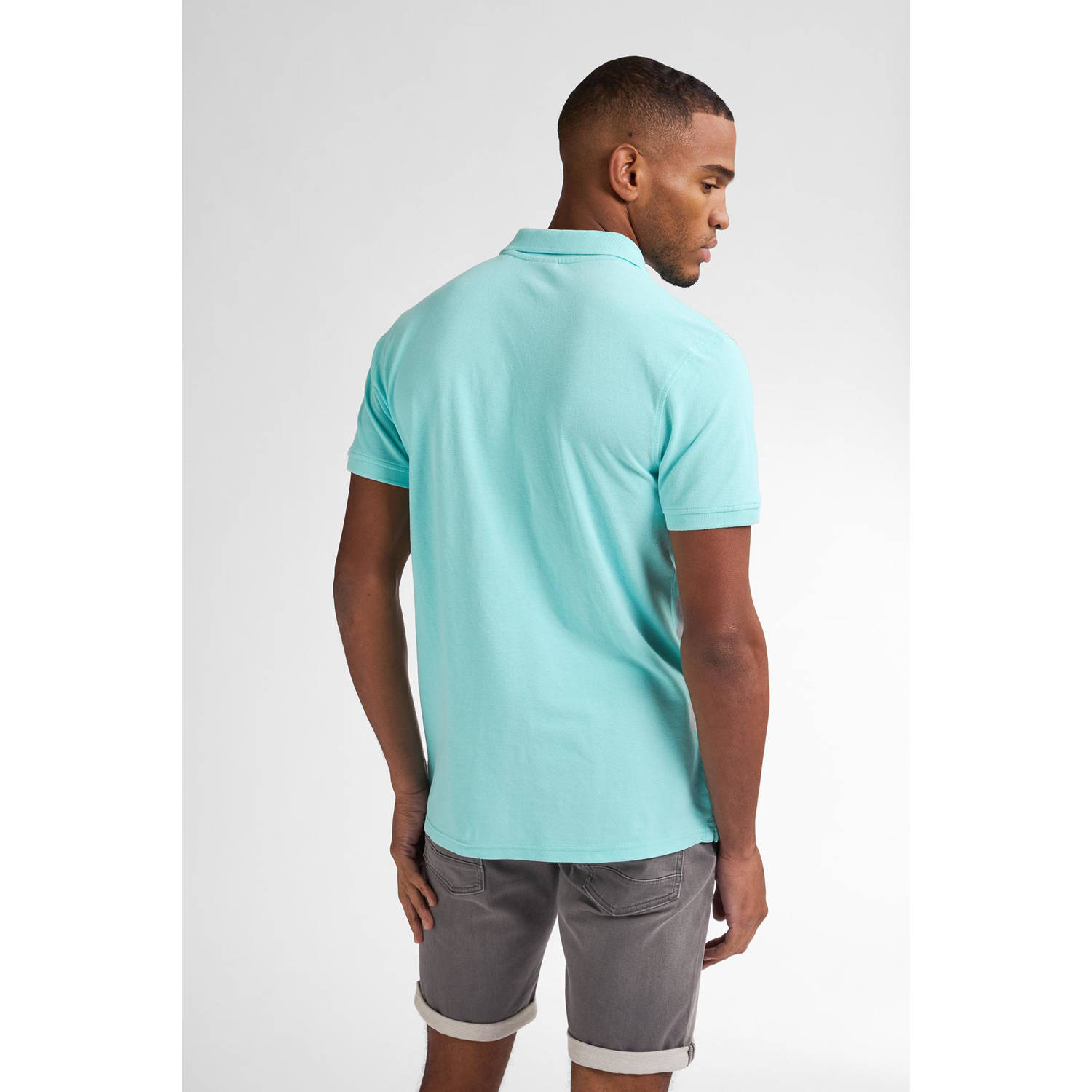 Petrol Industries regular polo turquoise