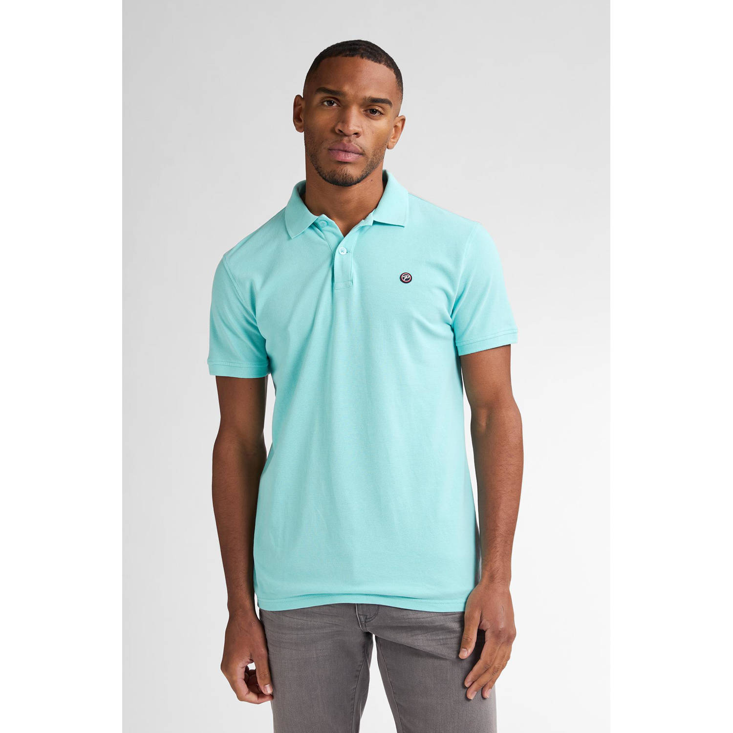 Petrol Industries regular polo turquoise