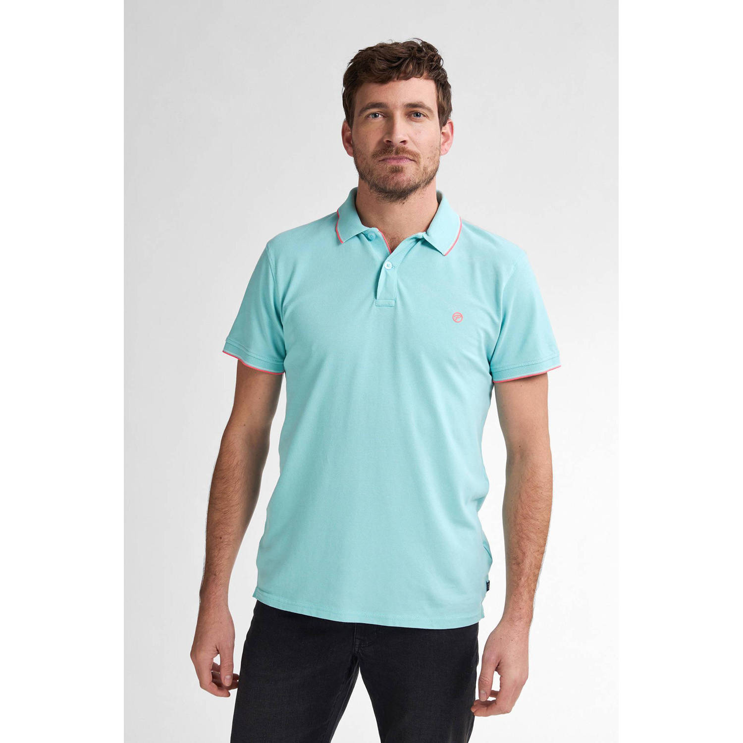 Petrol Industries regular polo turquoise