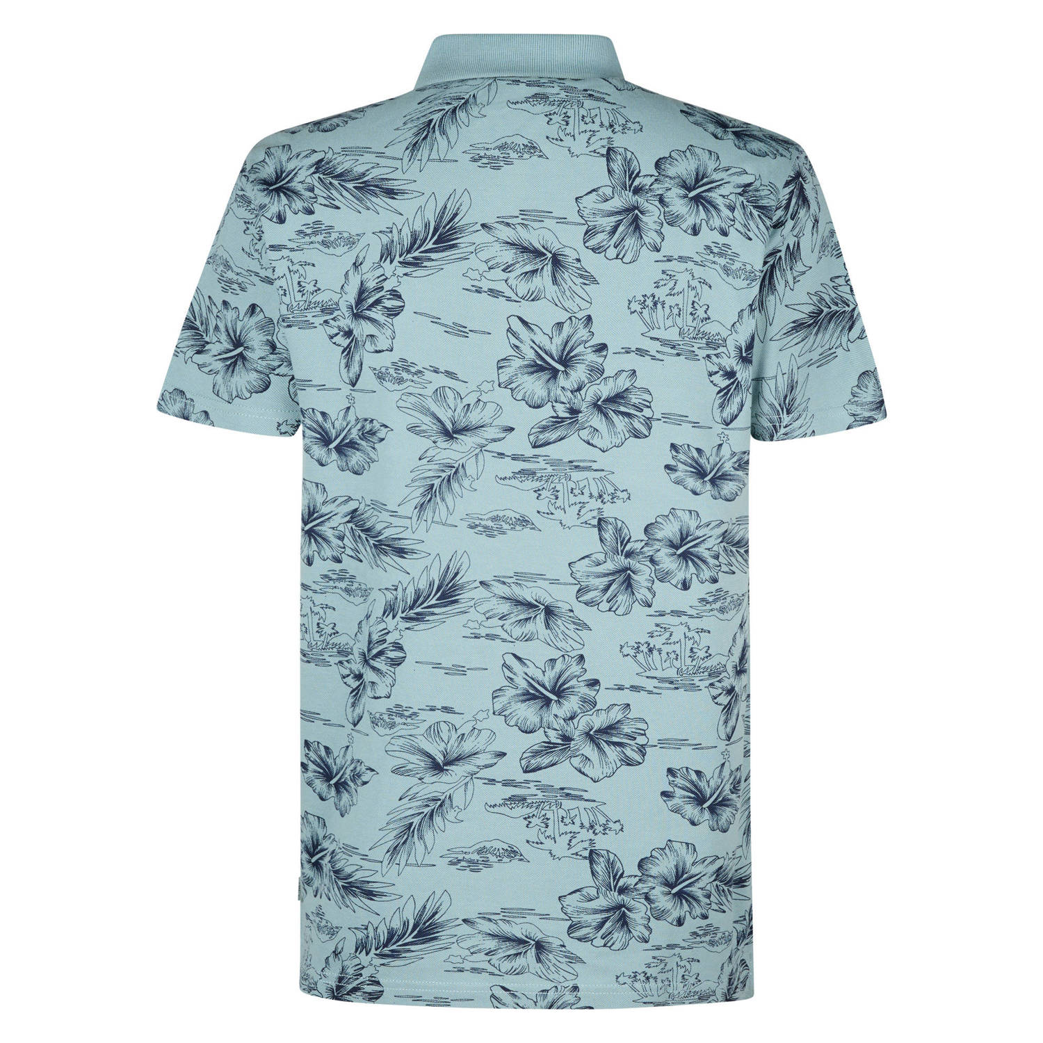 Petrol Industries regular polo blauw