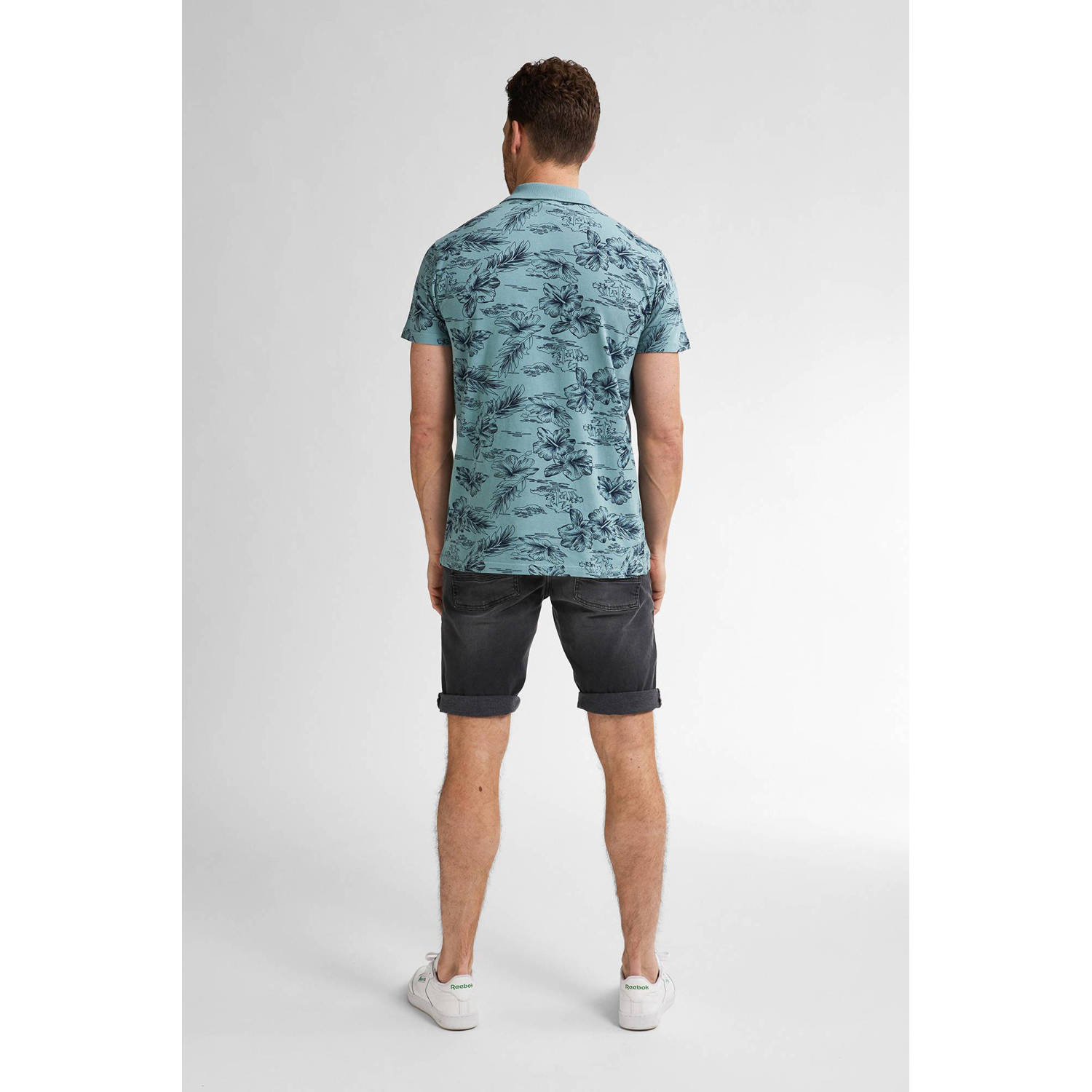 Petrol Industries regular polo blauw