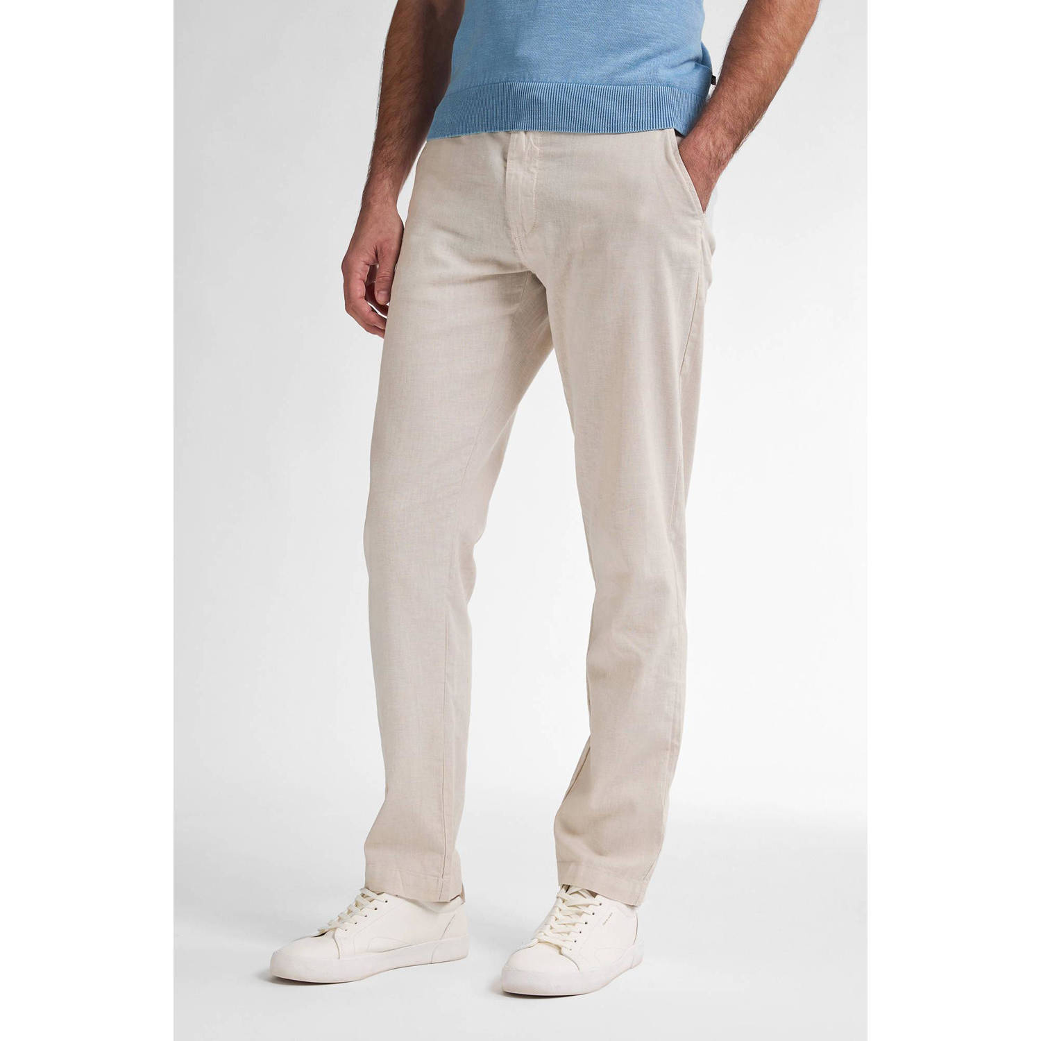 Petrol Industries relaxed chino ecru