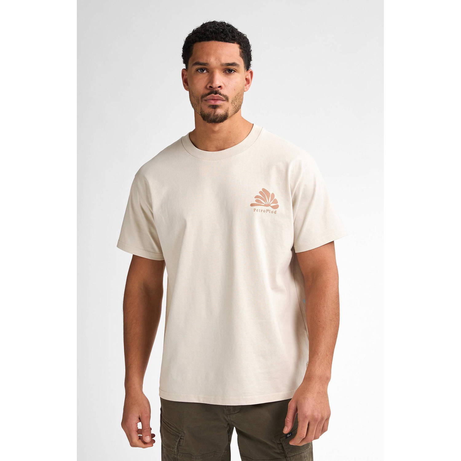 Petrol Industries T-shirt ecru