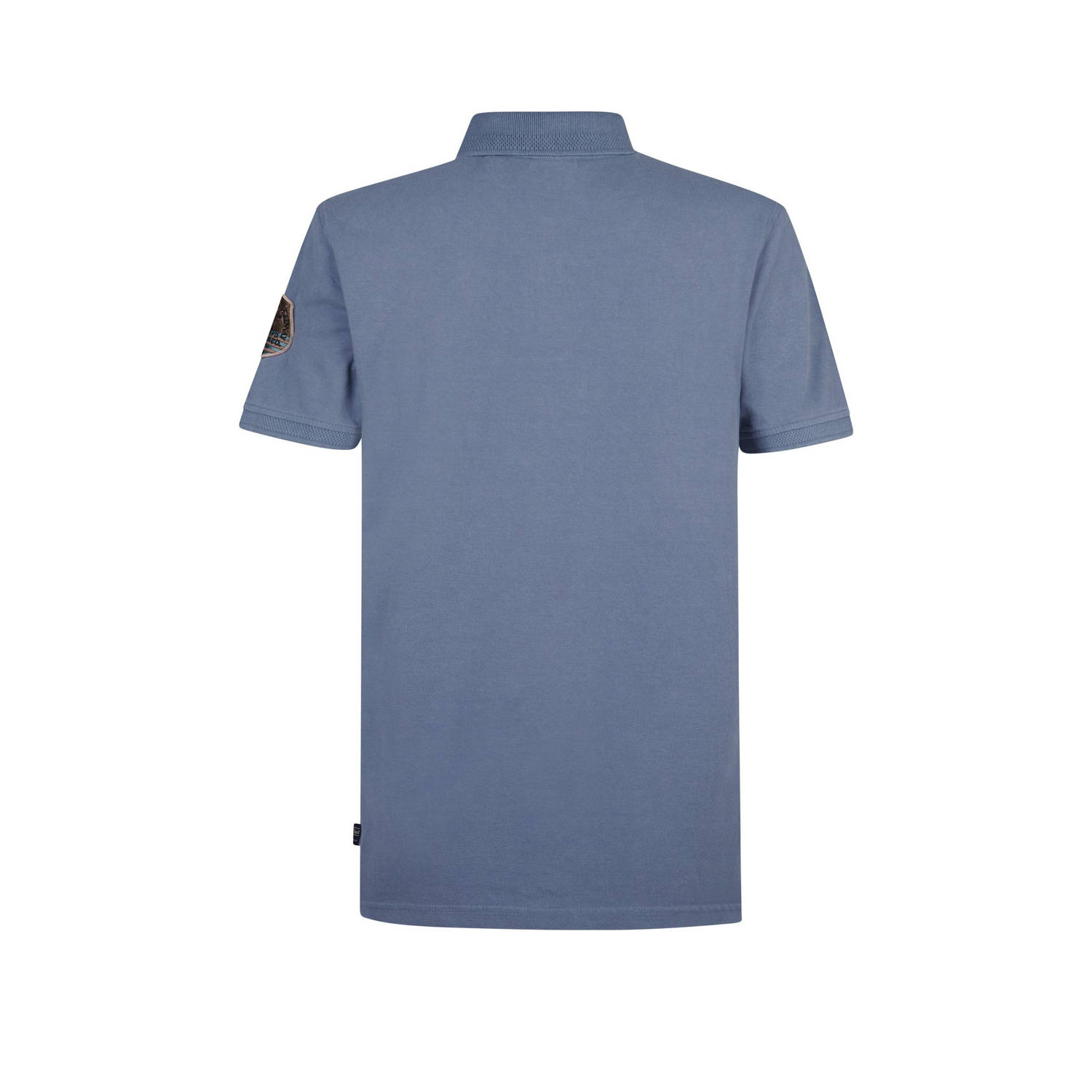 Petrol Industries regular polo blauw