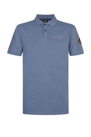 regular polo blauw