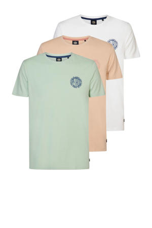 regular fit t-shirt multi - (set van 3)