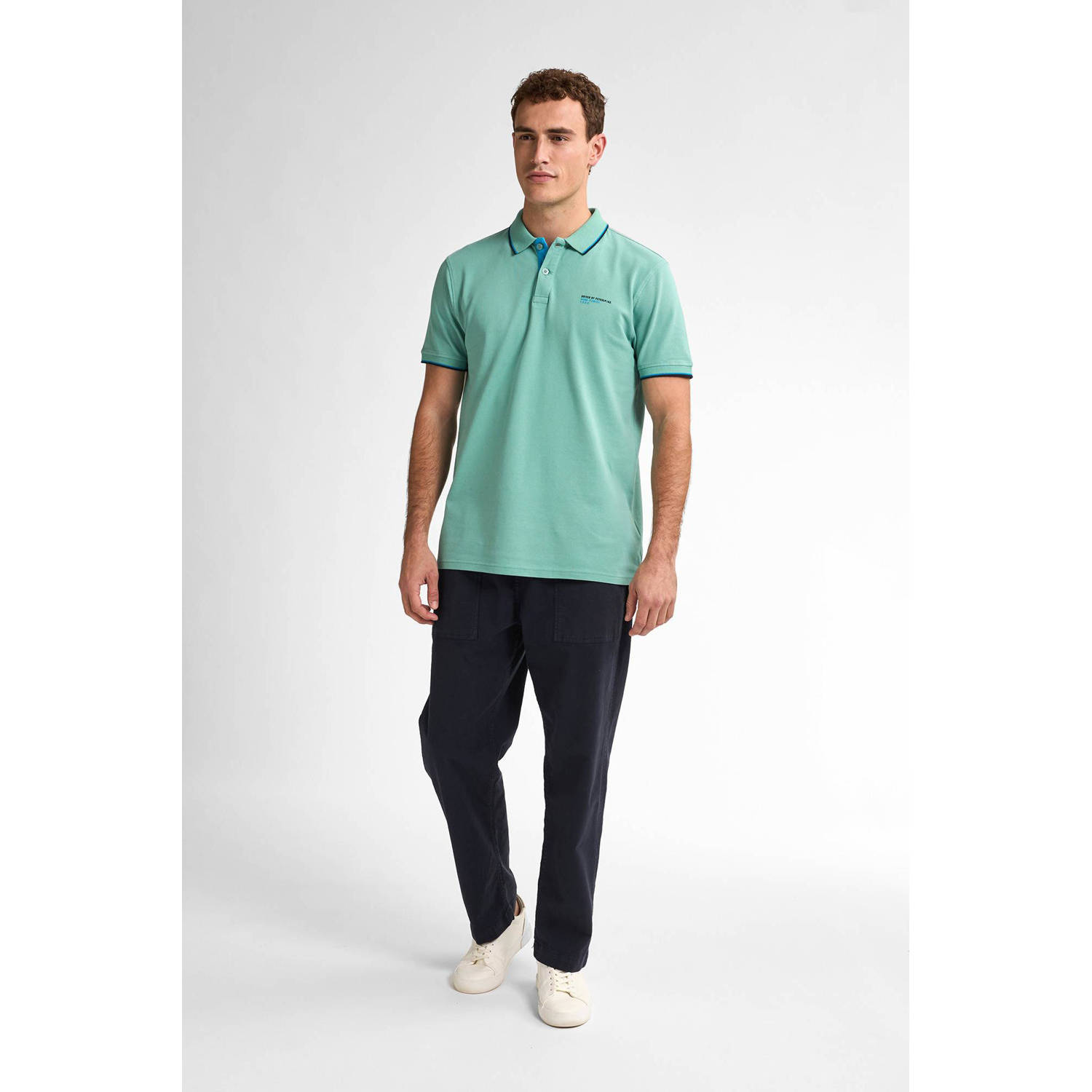 Petrol Industries regular polo turquoise