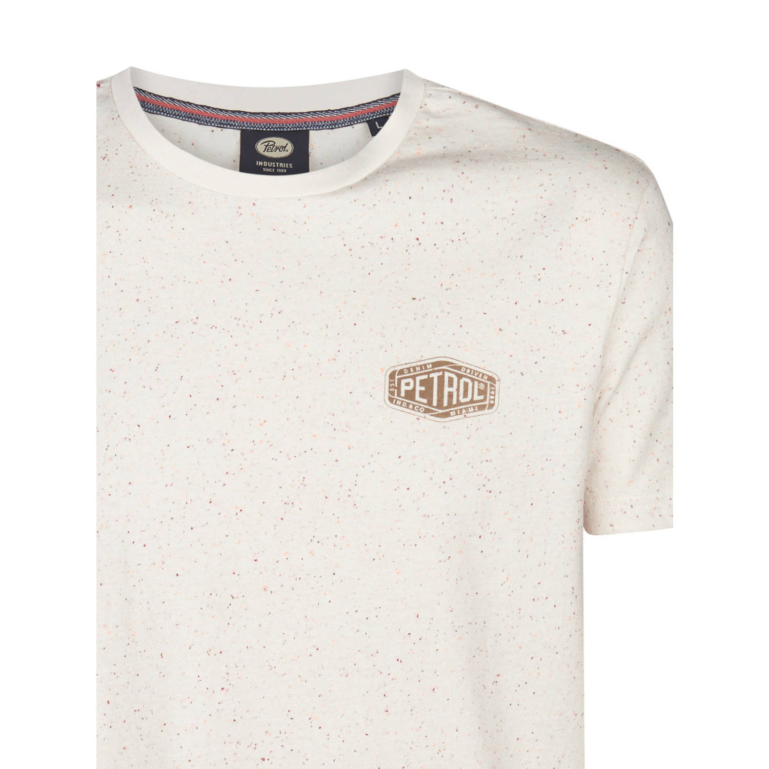 Petrol Industries T-shirt ecru