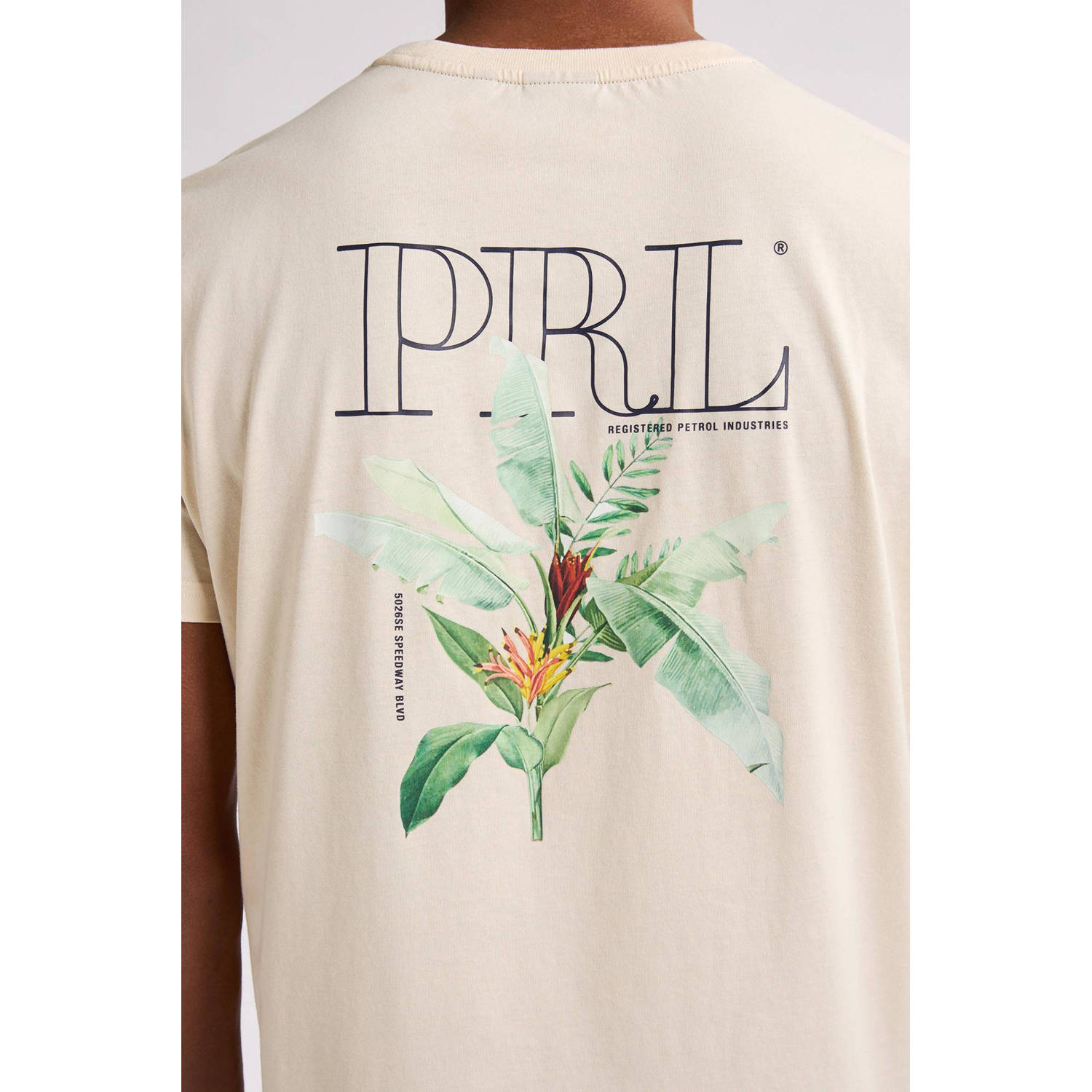 Petrol Industries T-shirt ecru