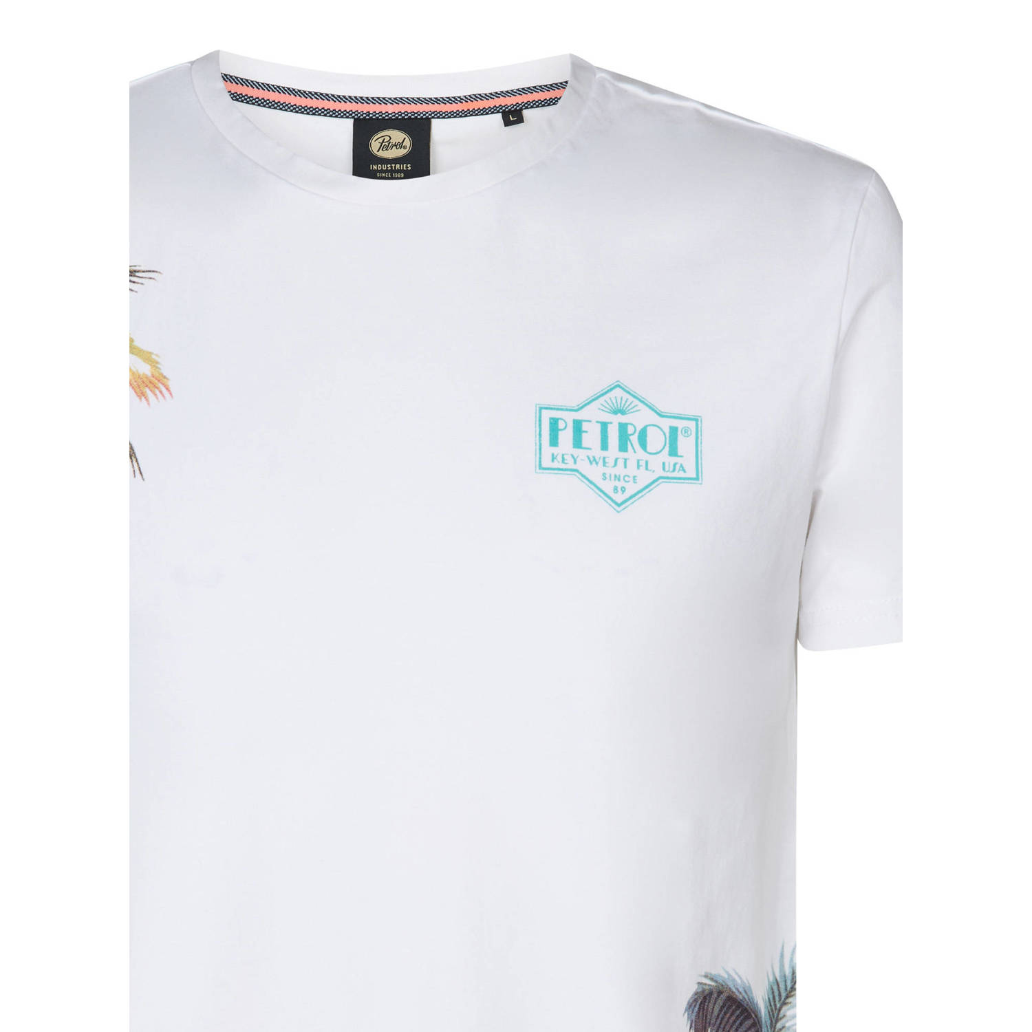 Petrol Industries T-shirt wit