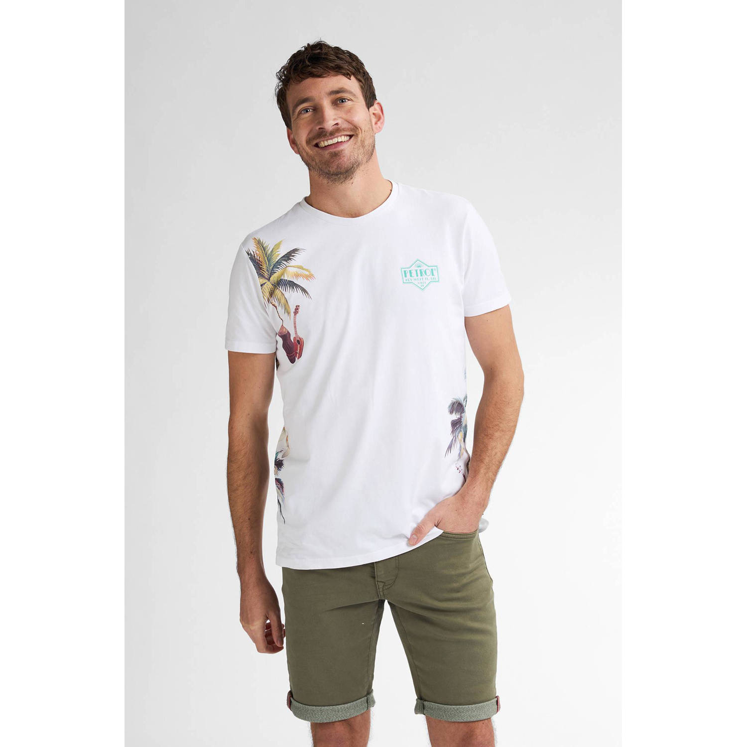 Petrol Industries T-shirt wit
