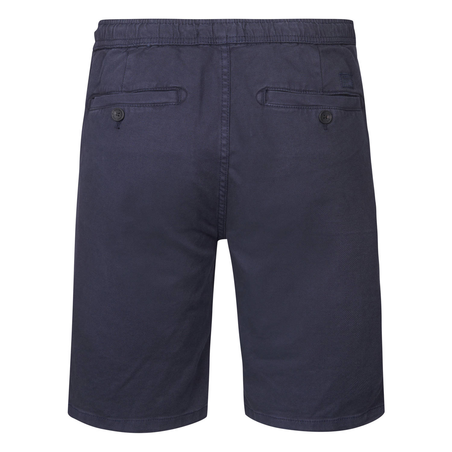 Petrol Industries regular chino short donkerblauw