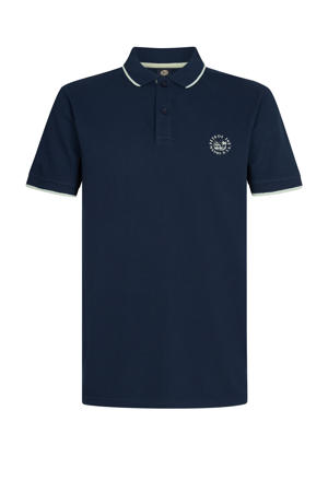 regular polo donkerblauw