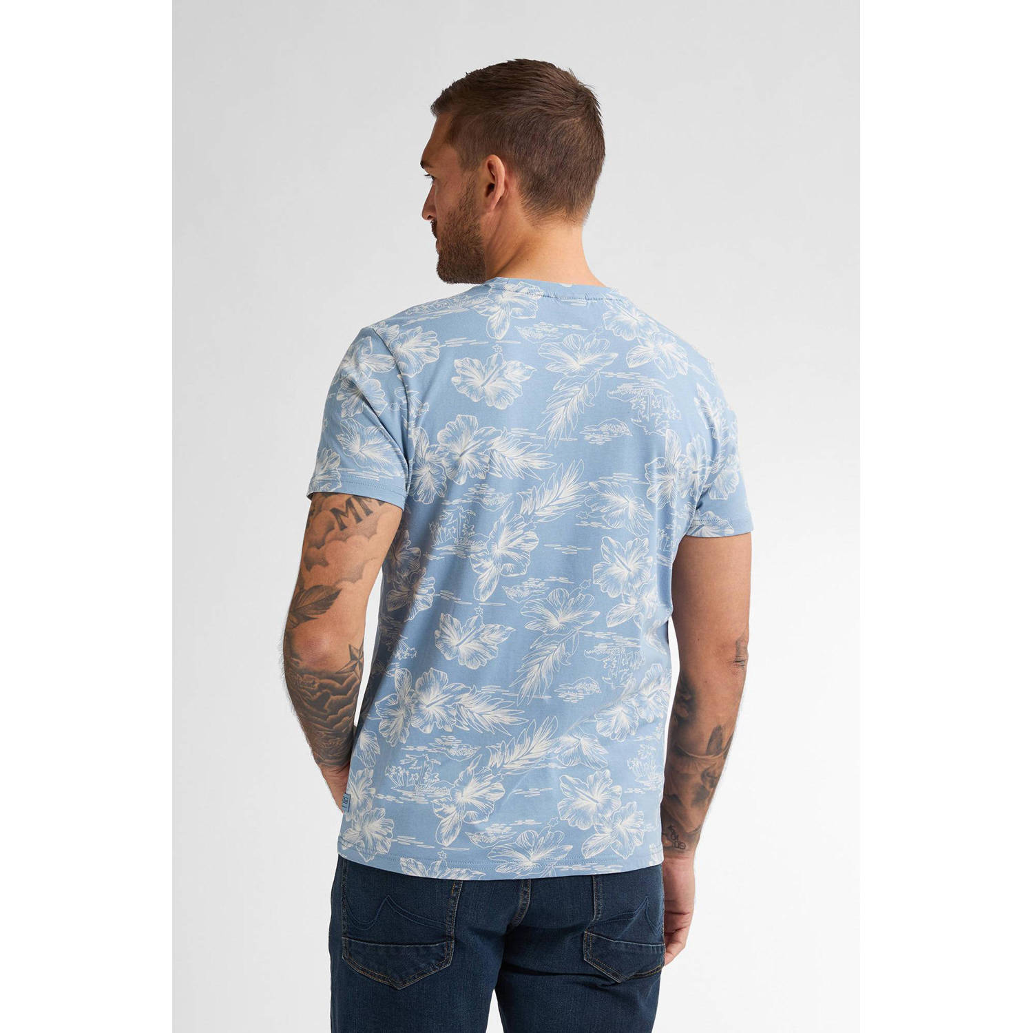 Petrol Industries T-shirt blauw