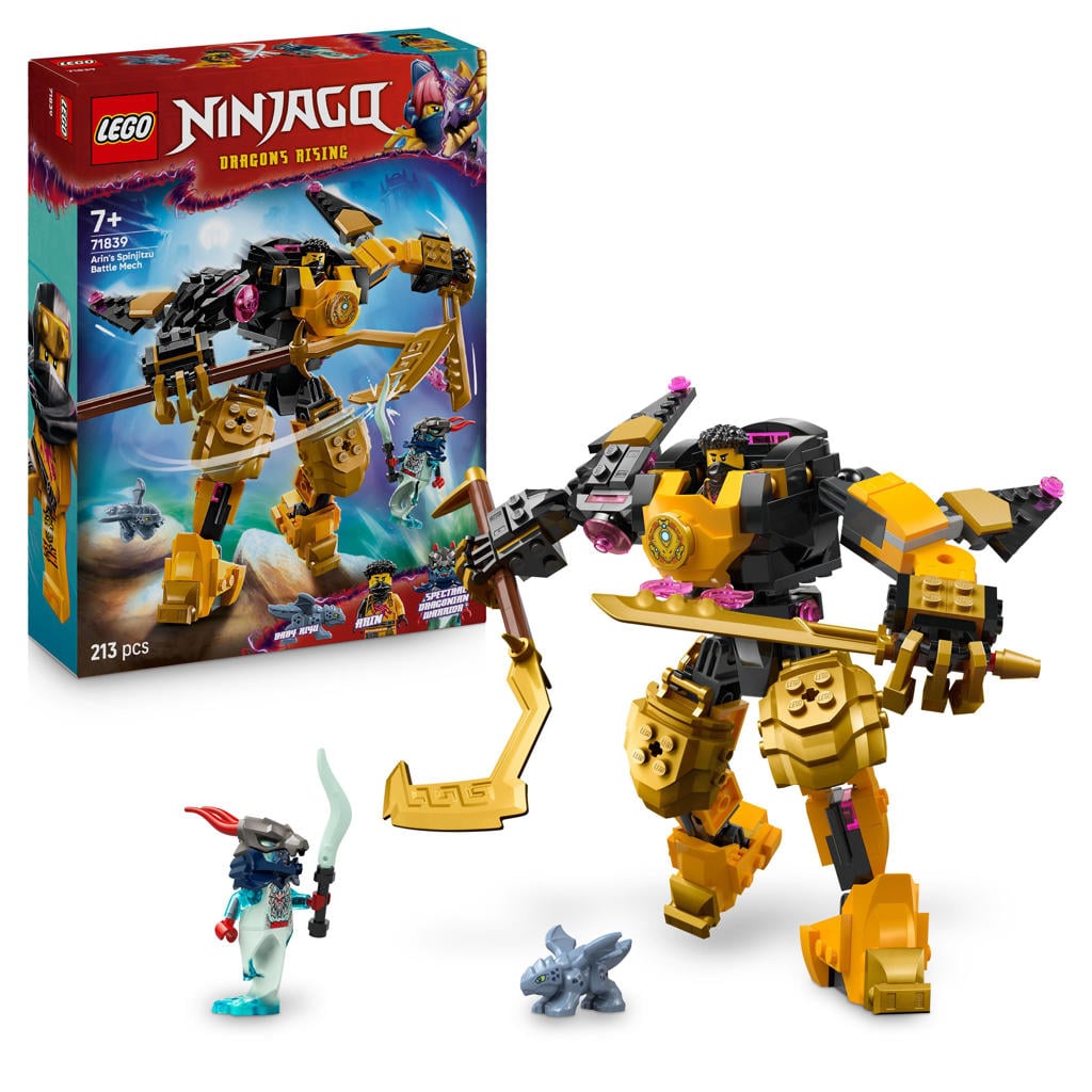 LEGO Ninjago Arins Spinjitzu Strijdmecha Speelgoed 71839