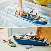thumbnail: LEGO City Achtervolging met Politieboot, Drijft Echt 60456