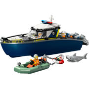thumbnail: LEGO City Achtervolging met Politieboot, Drijft Echt 60456