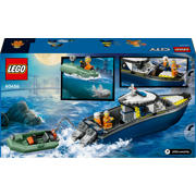 thumbnail: LEGO City Achtervolging met Politieboot, Drijft Echt 60456