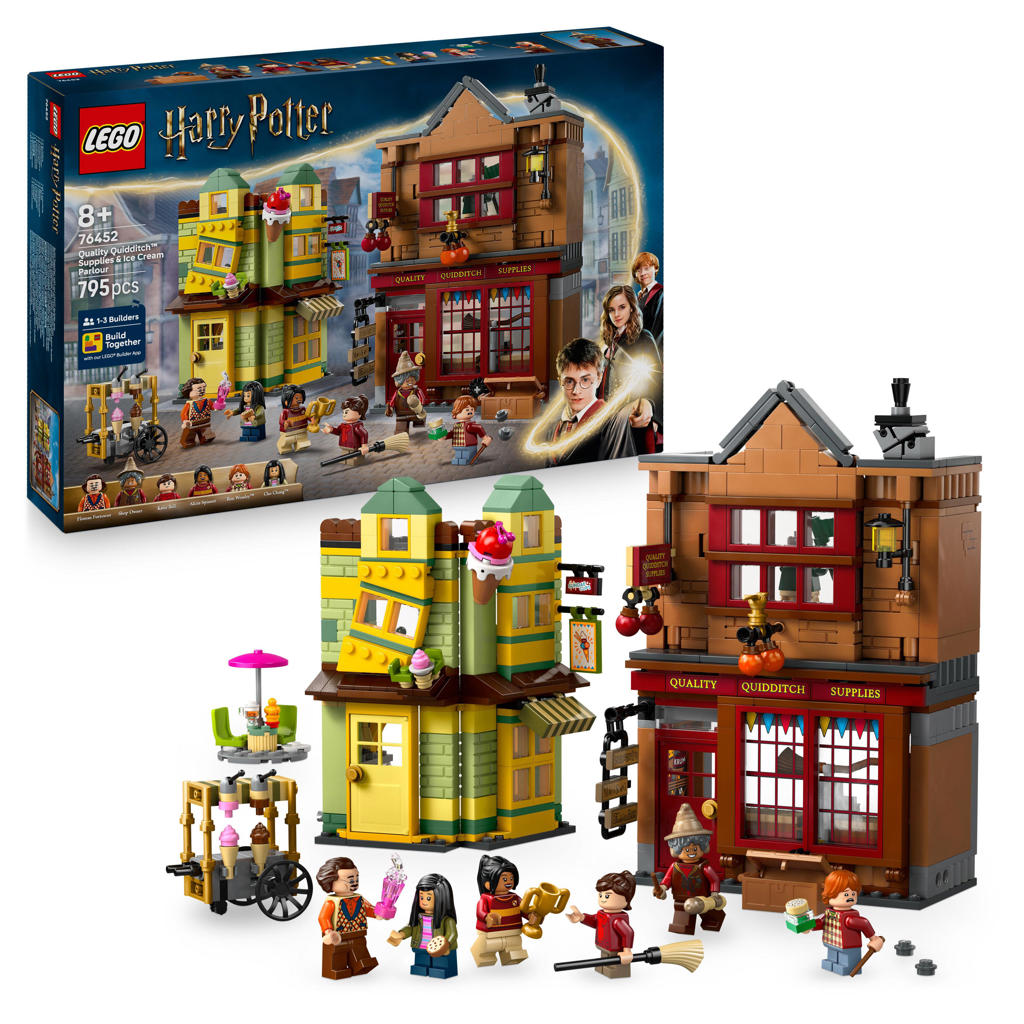 LEGO Harry Potter Zwik & Zwachtels Zwerkbalpaleis en IJssalon 76452