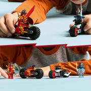 thumbnail: LEGO Ninjago Kai's Motorrace Speelset met 2 Motoren 71838