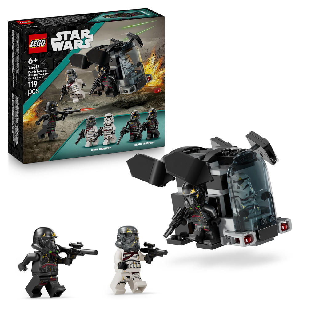 LEGO Star Wars Death Trooper en Night Trooper Battle Pack 75412