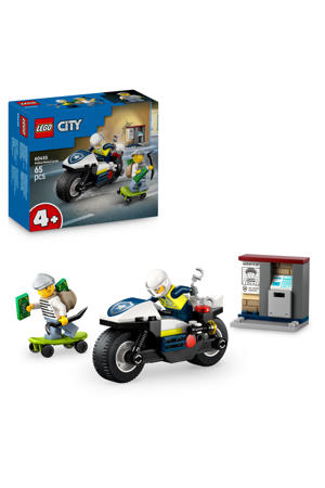 Achtervolging op Politiemotor 60455