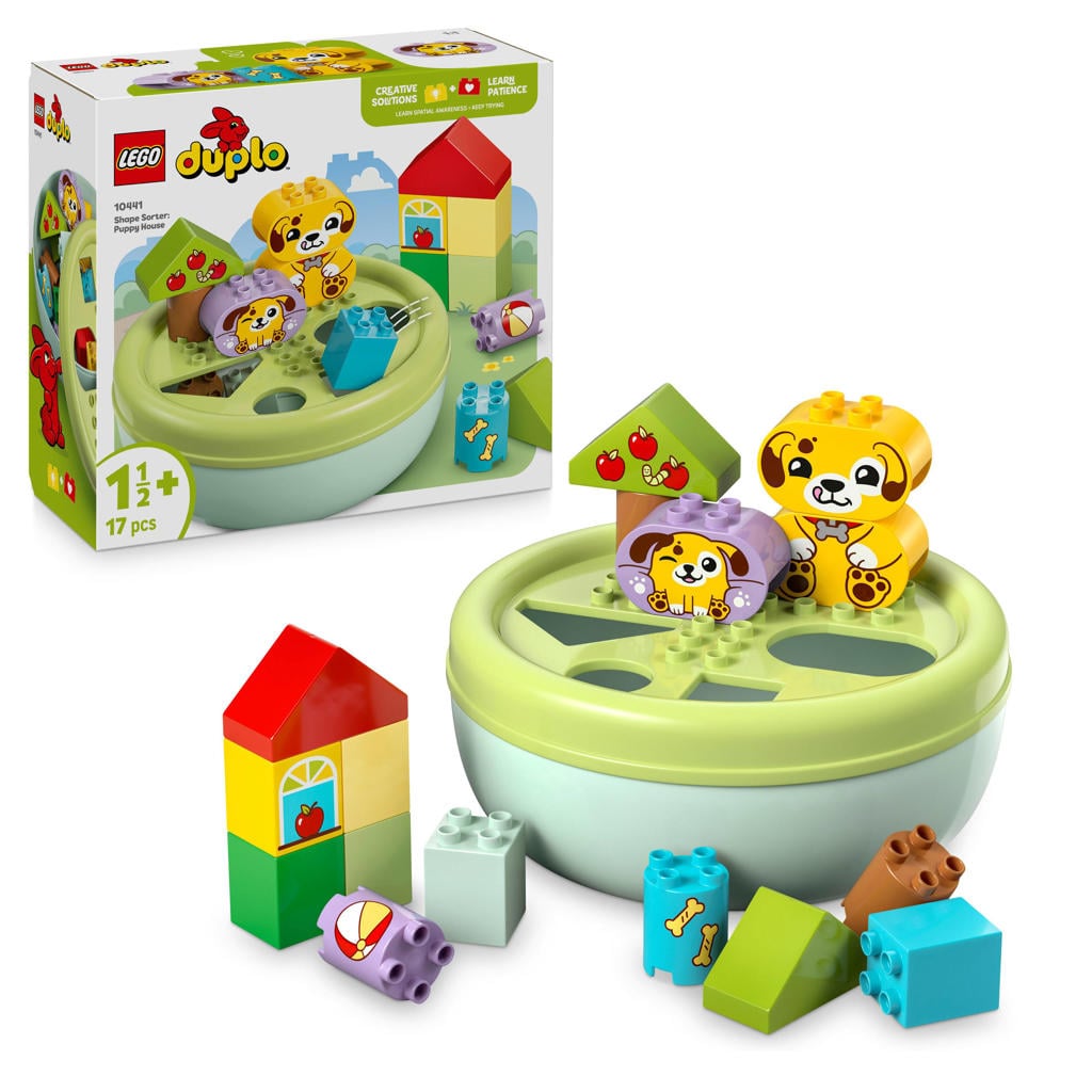 LEGO DUPLO Mijn Eerste Vormenstoof: Puppyhuis 10441