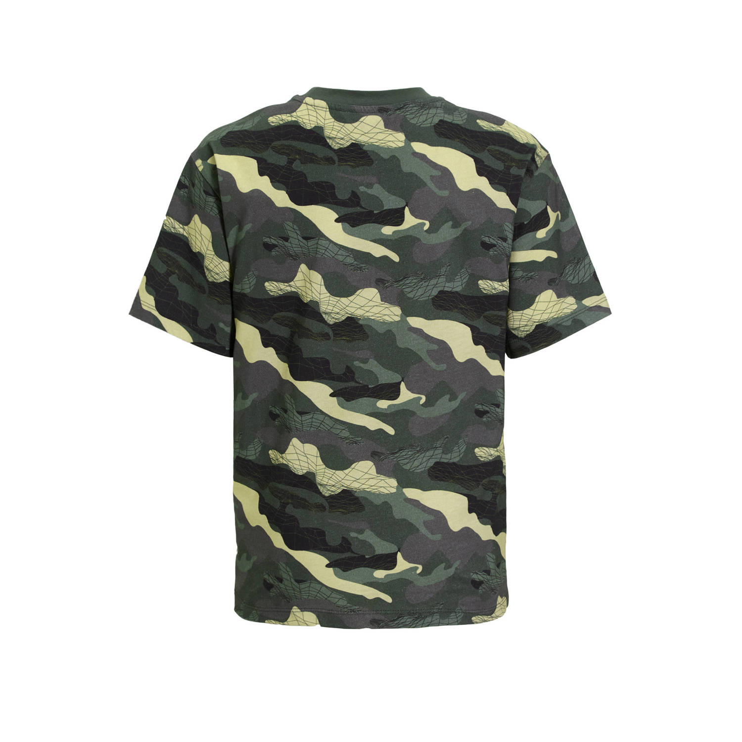 Coolcat T-shirt Alex met printopdruk camouflage