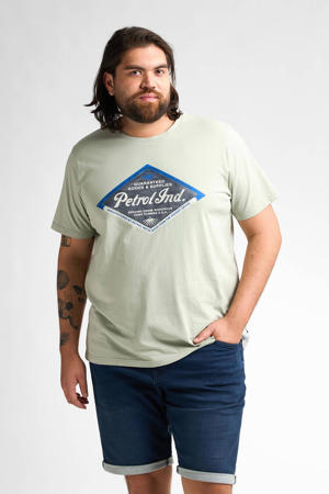 T-shirt grijsgroen