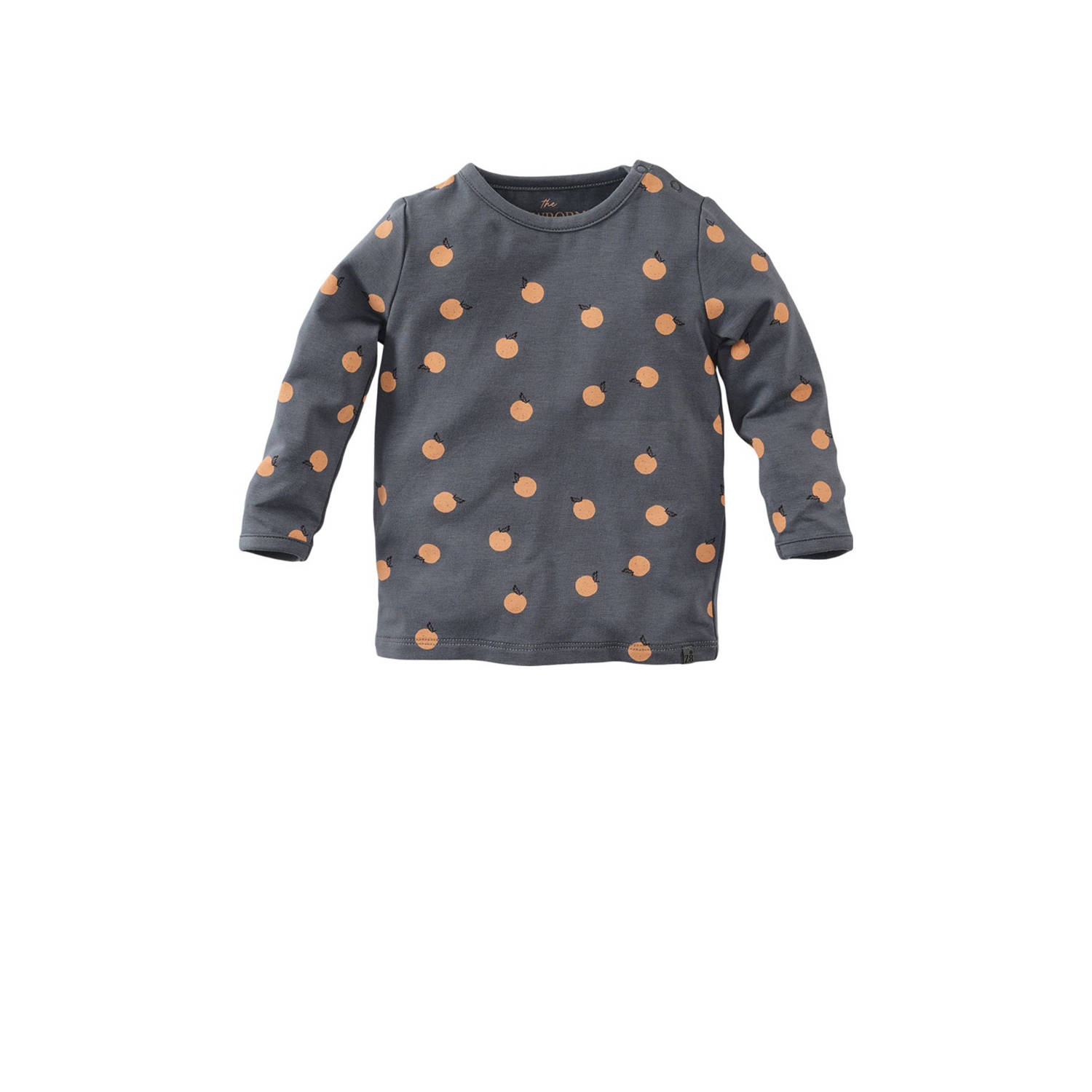 Z8 newborn longsleeve Marciano grijs oranje