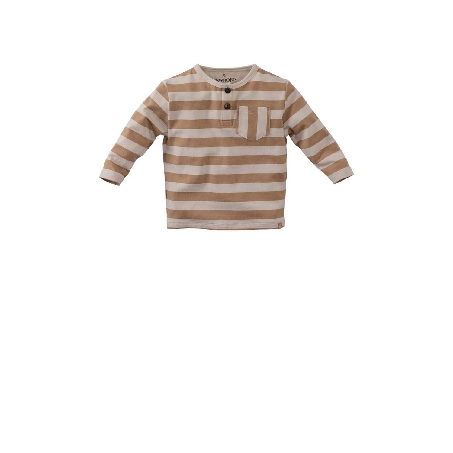 Z8 newborn longsleeve Augusto lichtbruin beige