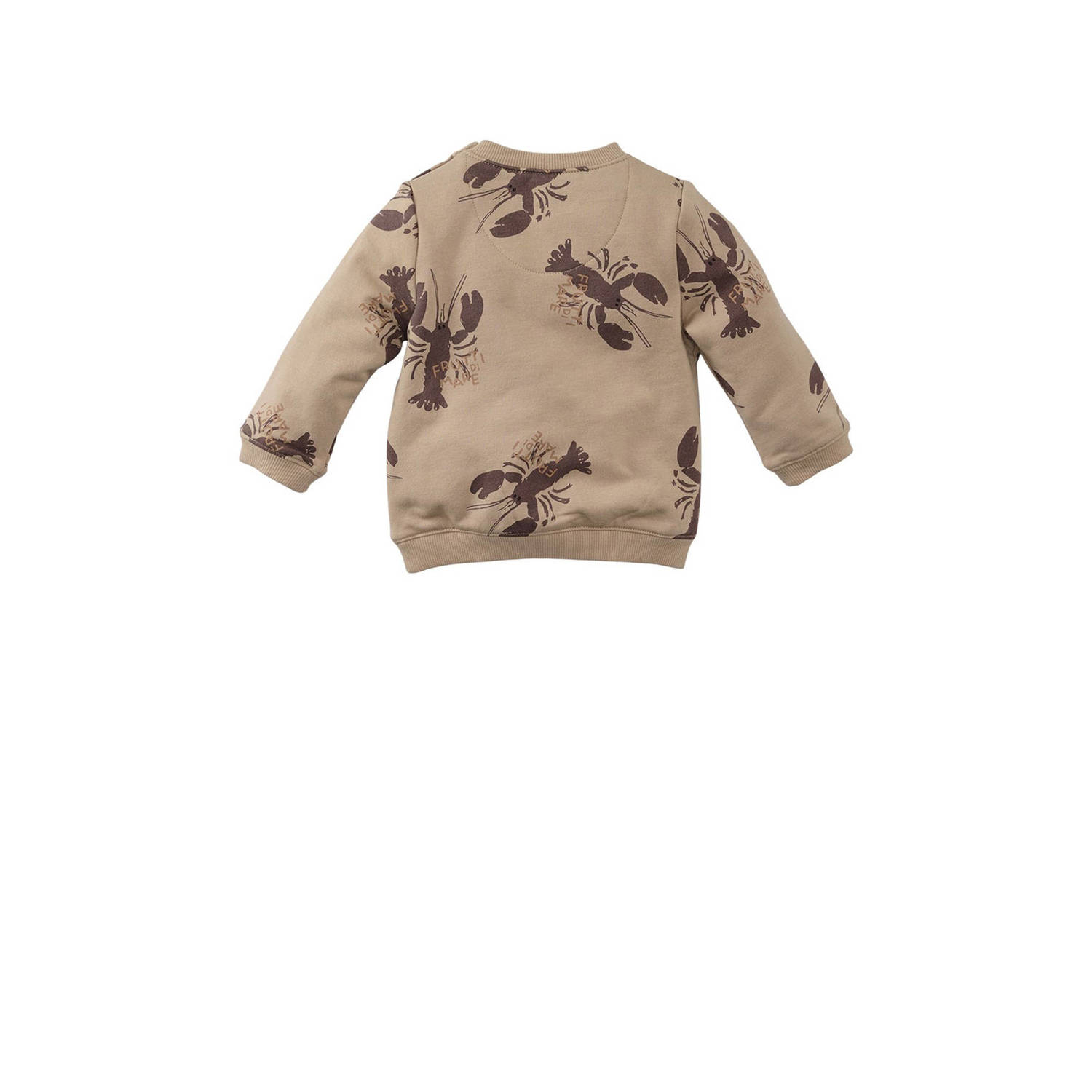 Z8 newborn sweater Franco zand bruin