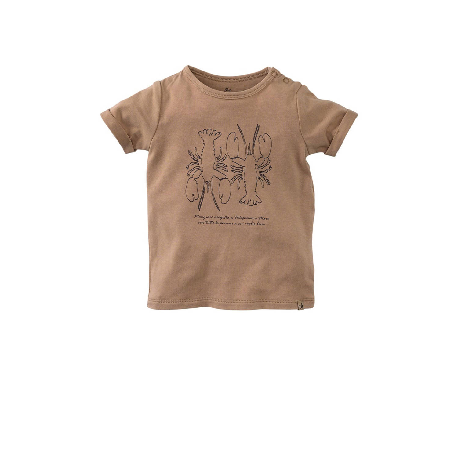 Z8 newborn T-shirt Givano bruin
