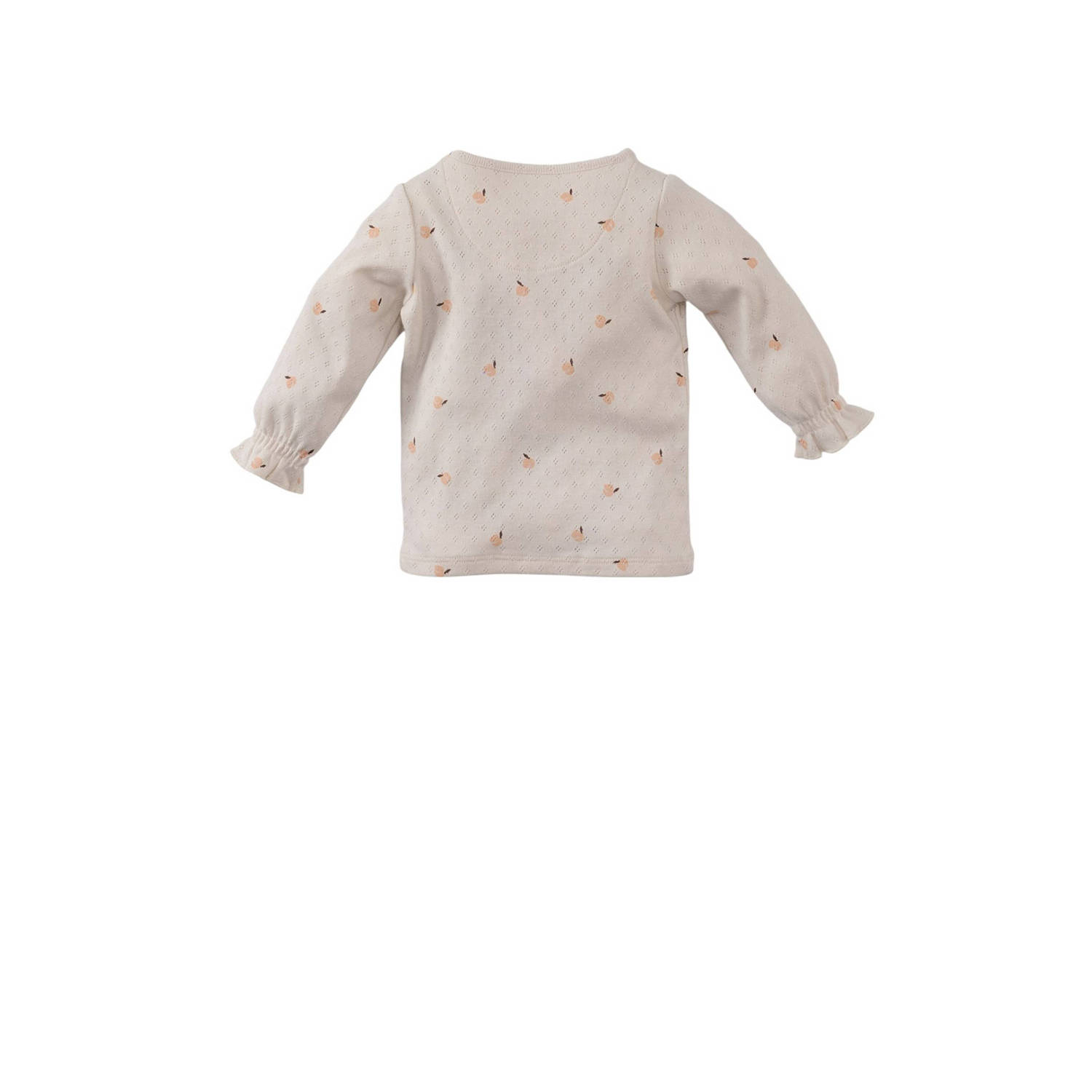 Z8 newborn longsleeve Eloisa ecru zachtoranje