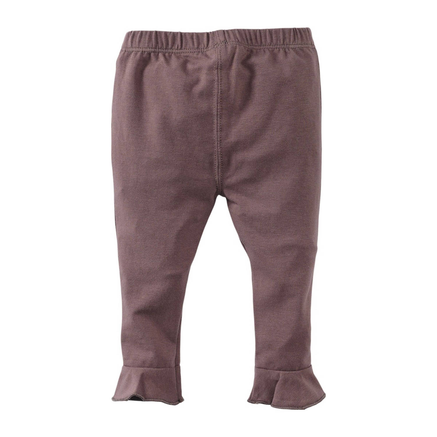 Z8 newborn broek Aicha met ruches bruin