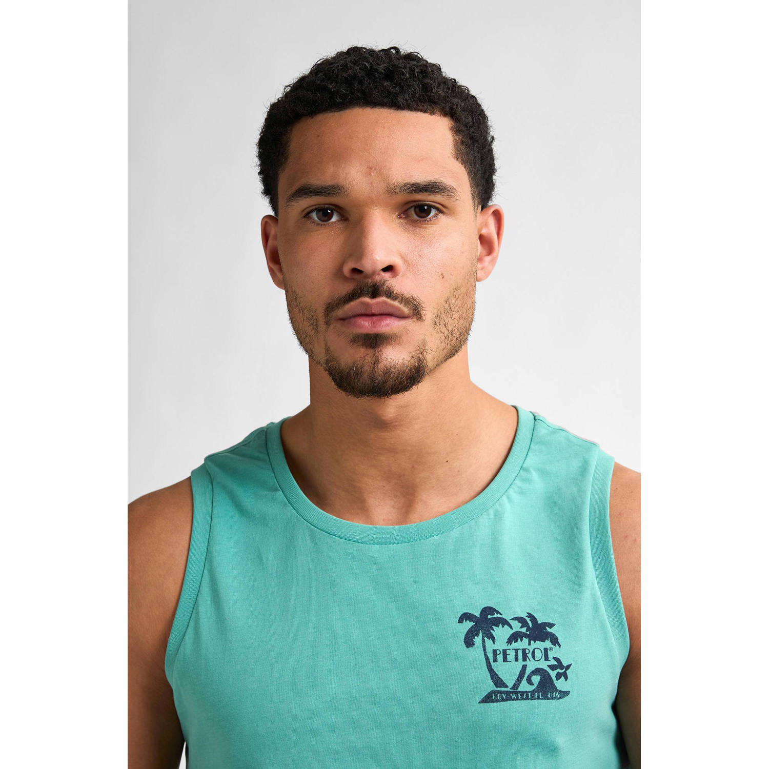 Petrol Industries T-shirt mintgroen