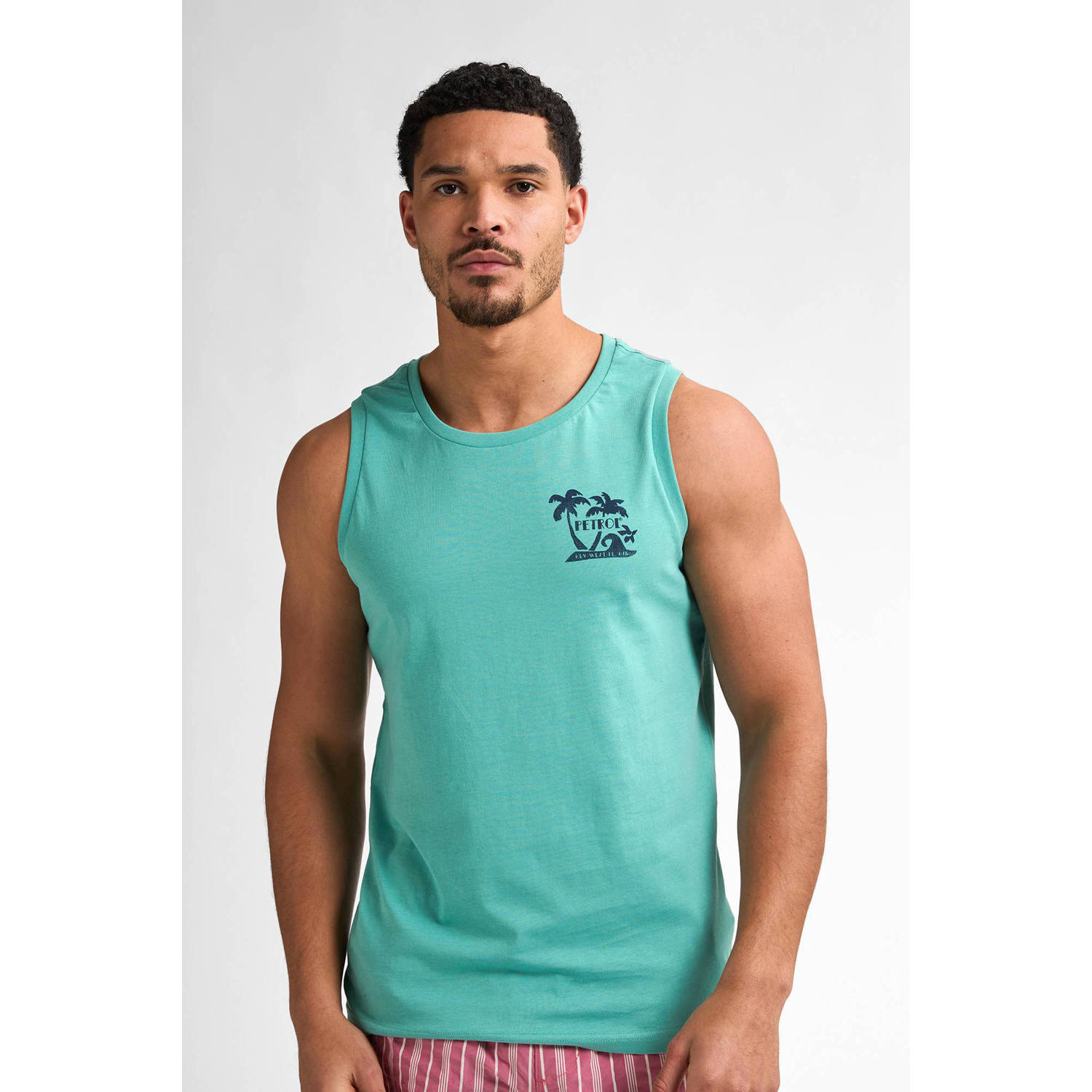 Petrol Industries T-shirt mintgroen